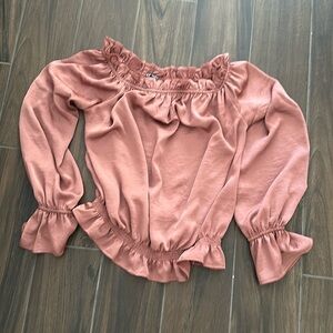 Express women L off the shoulder top